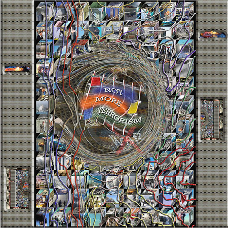 Rivismo. Pinceladas Experienciales. Ram&oacute;n Rivas. No m&aacute;s Terrorismo