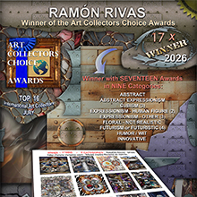 Ram&oacute;n Rivas Ganador de 17 premios  Art Collectors Choice Awards