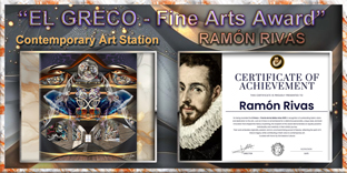 Ram&oacute;n Rivas, Premio Bellas Artes - El GRECO / ICM Gestora Cultural 2025 - CAT&Aacute;LOGO 
